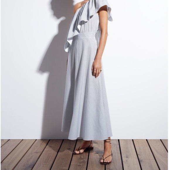 Rosie Assouline for Goop Stripe Skirt Size 2 - Picture 5 of 7